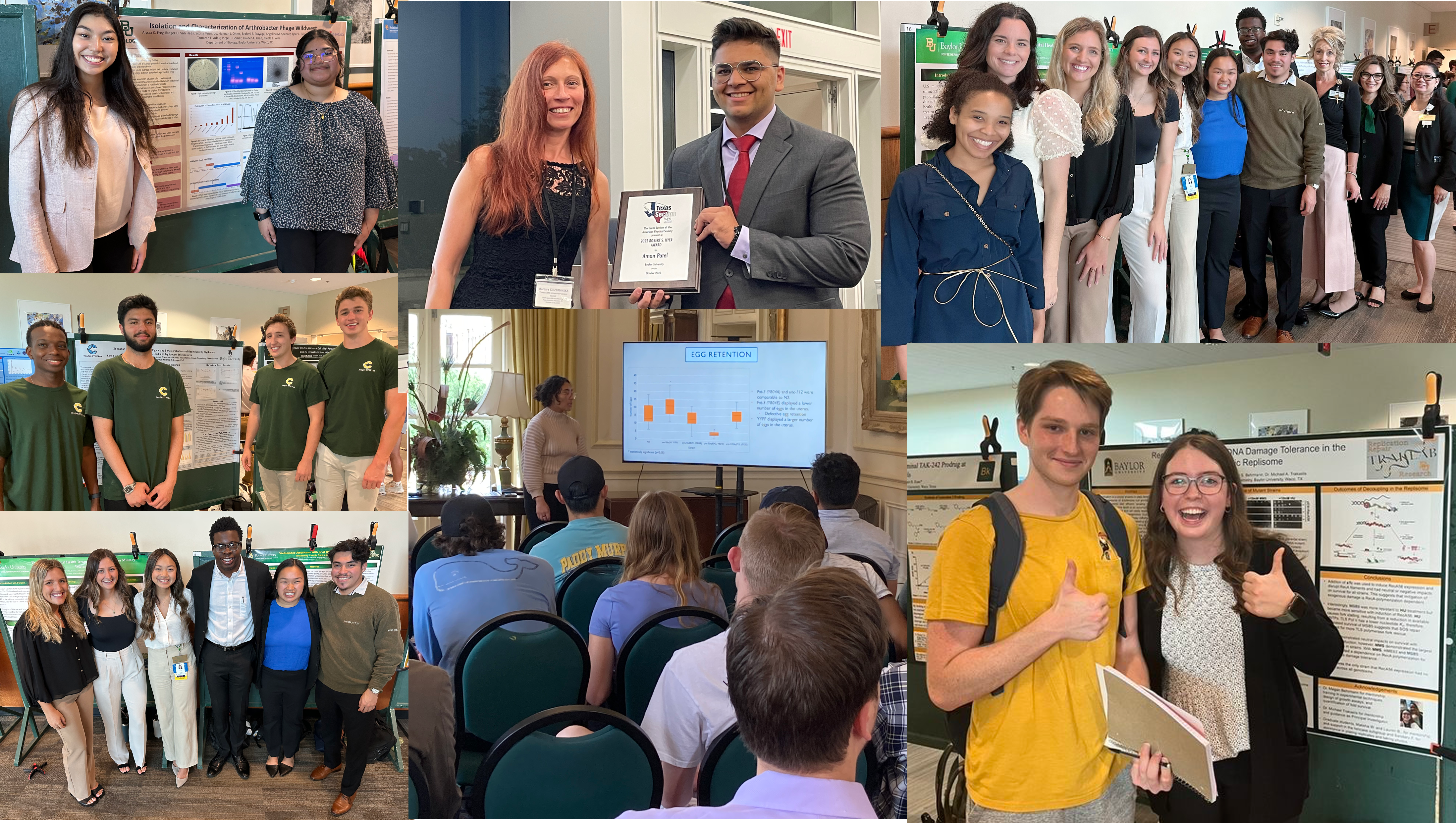 Posters, presentations, and awards- URSA 2023