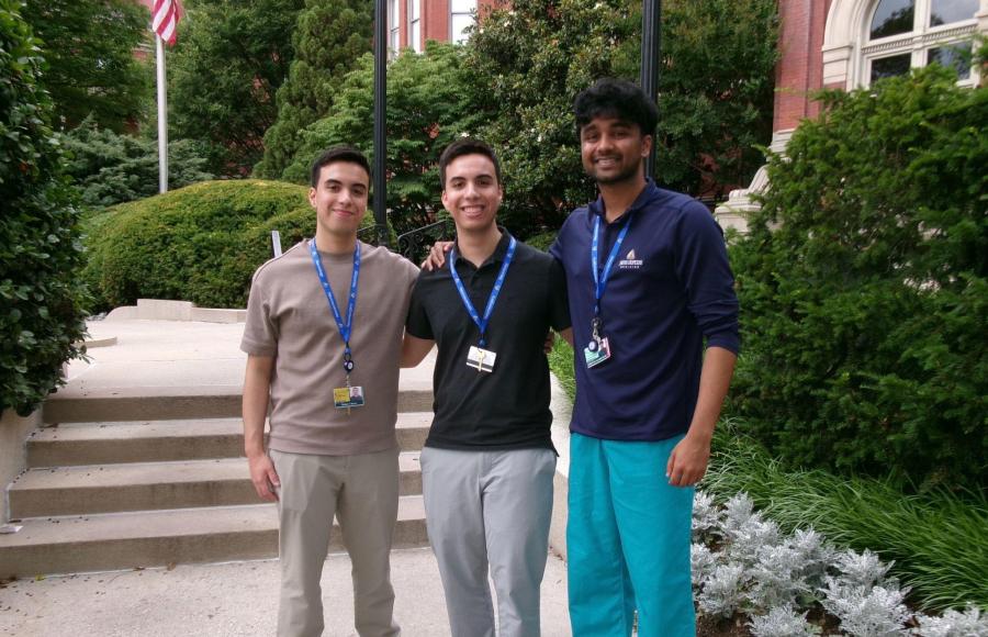 intern cohort at Johns Hopkins